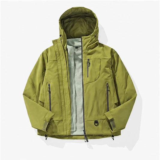 Snell - Unisex 15K Waterproof Jacket - Yellow Green