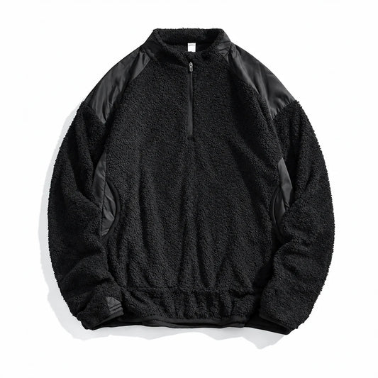 Gloam - Unisex Quick-Dry Thermal Antibacterial Fleece Jacket - Black