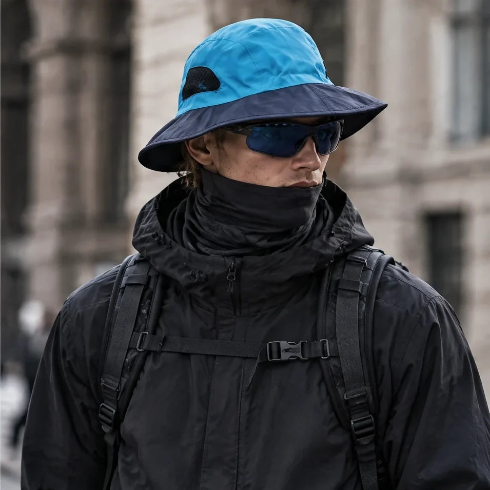 Fen - Unisex Breathable UPF50+ Sun Hat - Sky Blue
