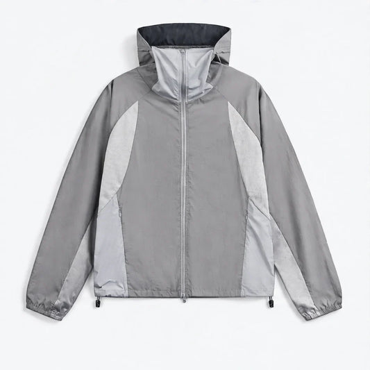 Flux - Unisex Water-Repellent & Windproof UPF50+ Lightweight Jacket - Light Grey
