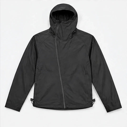 Gale - Unisex Water-Repellent & Windproof Relaxed Fit Lightweight Jacket - Black