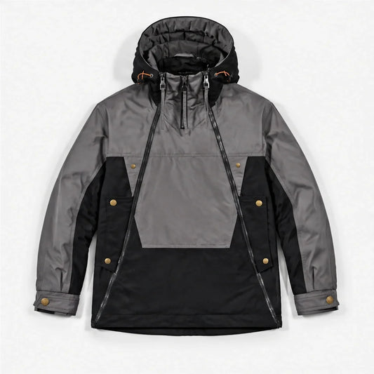 Helm - Mens Water-Repellent & Windproof Relaxed Fit Lightweight Jacket - Grey