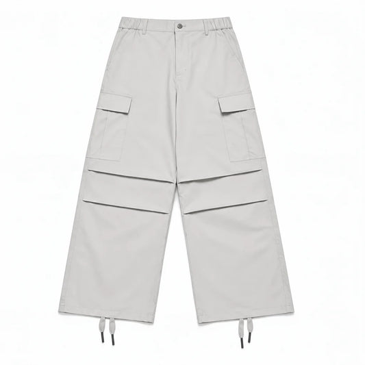 Bise - Unisex Quick-Dry Windproof & Wide-Leg Waterproof Trousers - White