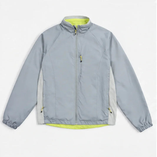 Plume - Unisex Water-Repellent & Windproof Relaxed Fit Lightweight Jacket - Grey Blue