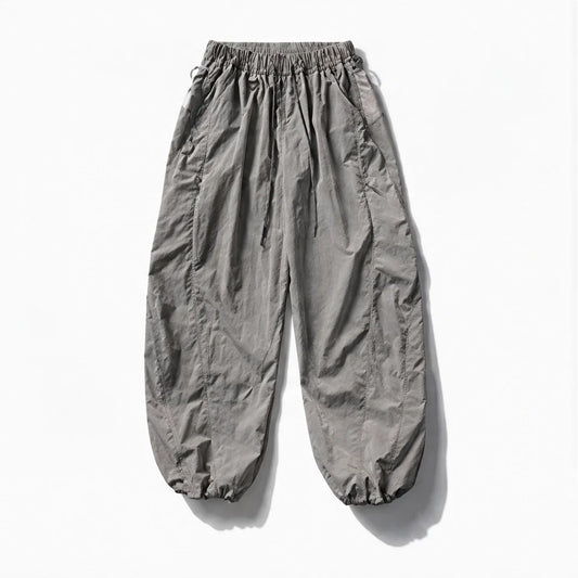 Eyre - Unisex Quick-Dry Windproof & Colour-Block Waterproof Trousers - Light Grey