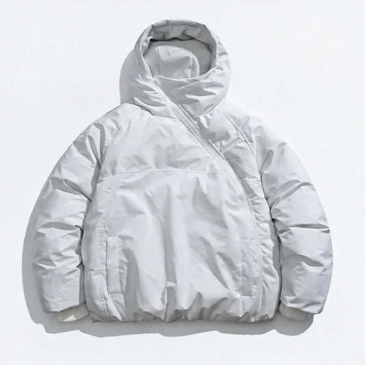 Loch - Unisex Insulated Windproof Wrinkle-Free Puffer Jacket - White