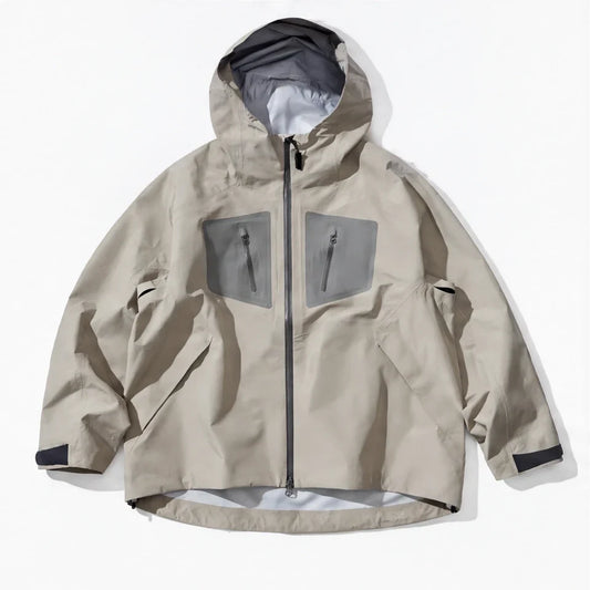 Griff - Unisex Windproof Breathable & 20K Waterproof Jacket - Khaki