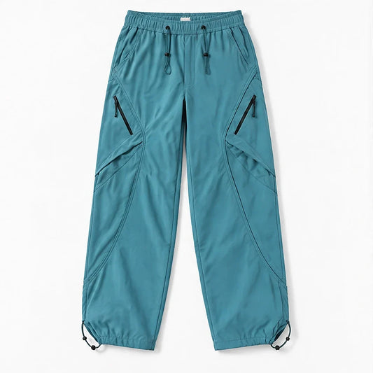 Rill - Unisex Water-Repellent & Quick-Dry Lotus-Effect Hiking Trousers - Ocean blue