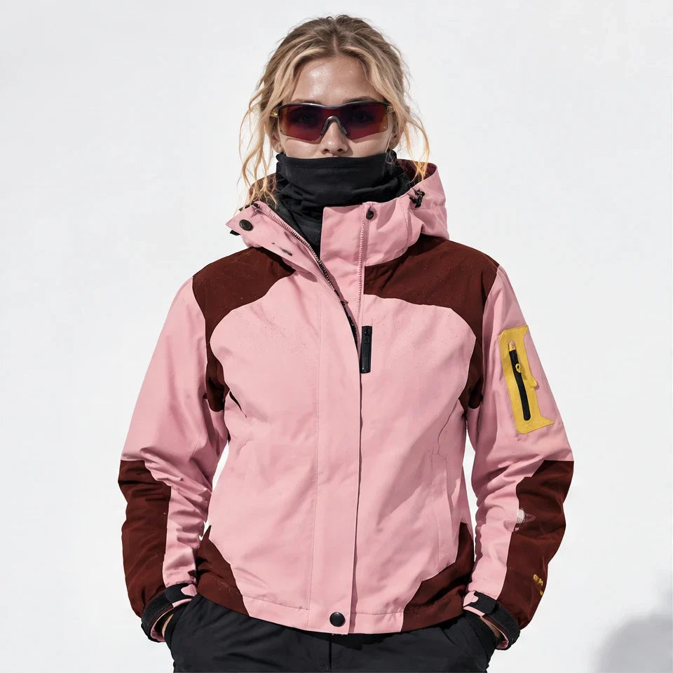 Haar - Womens Windproof Breathable & Laminated Waterproof Jacket - Pink