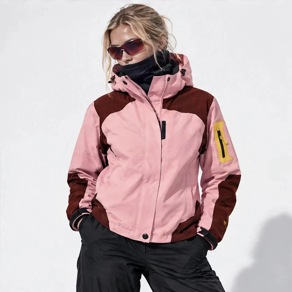 Haar - Womens Windproof Breathable & Laminated Waterproof Jacket - Pink