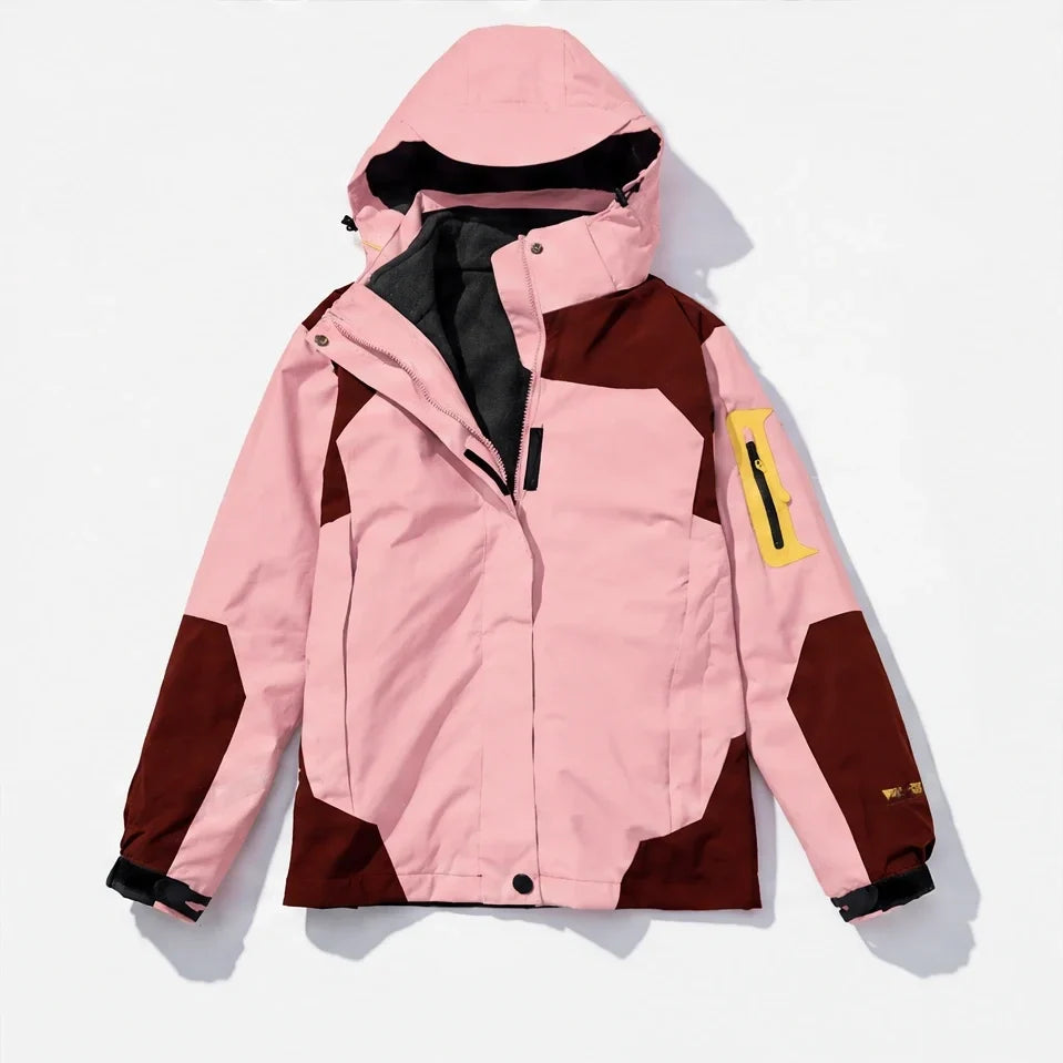 Haar - Womens Windproof Breathable & Laminated Waterproof Jacket - Pink