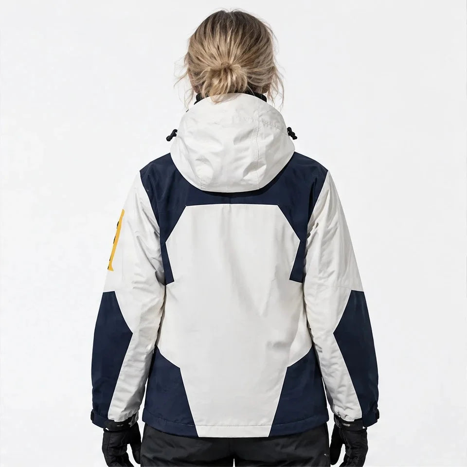 Haar - Womens Windproof Breathable & Laminated Waterproof Jacket - White