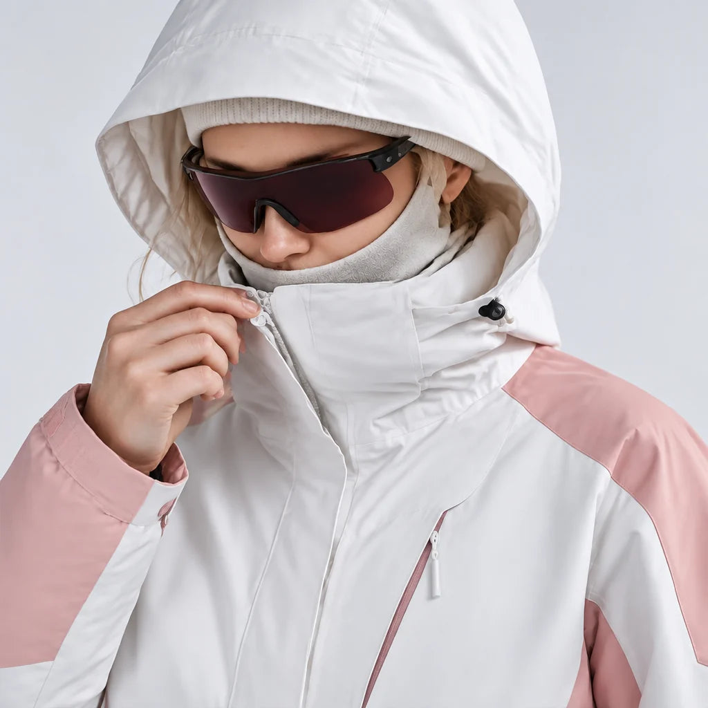 Scree - Womens Windproof Breathable & Hooded Waterproof Jacket - Pink