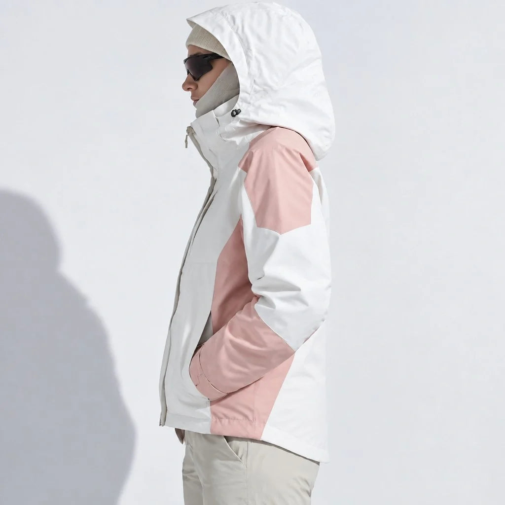 Scree - Womens Windproof Breathable & Hooded Waterproof Jacket - Pink