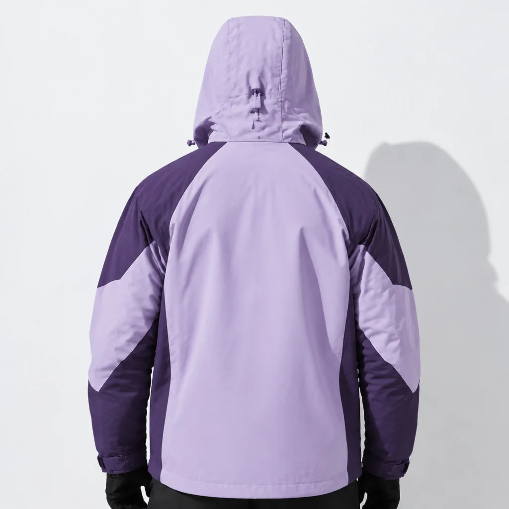 Scree - Womens Windproof Breathable & Hooded Waterproof Jacket - Purple