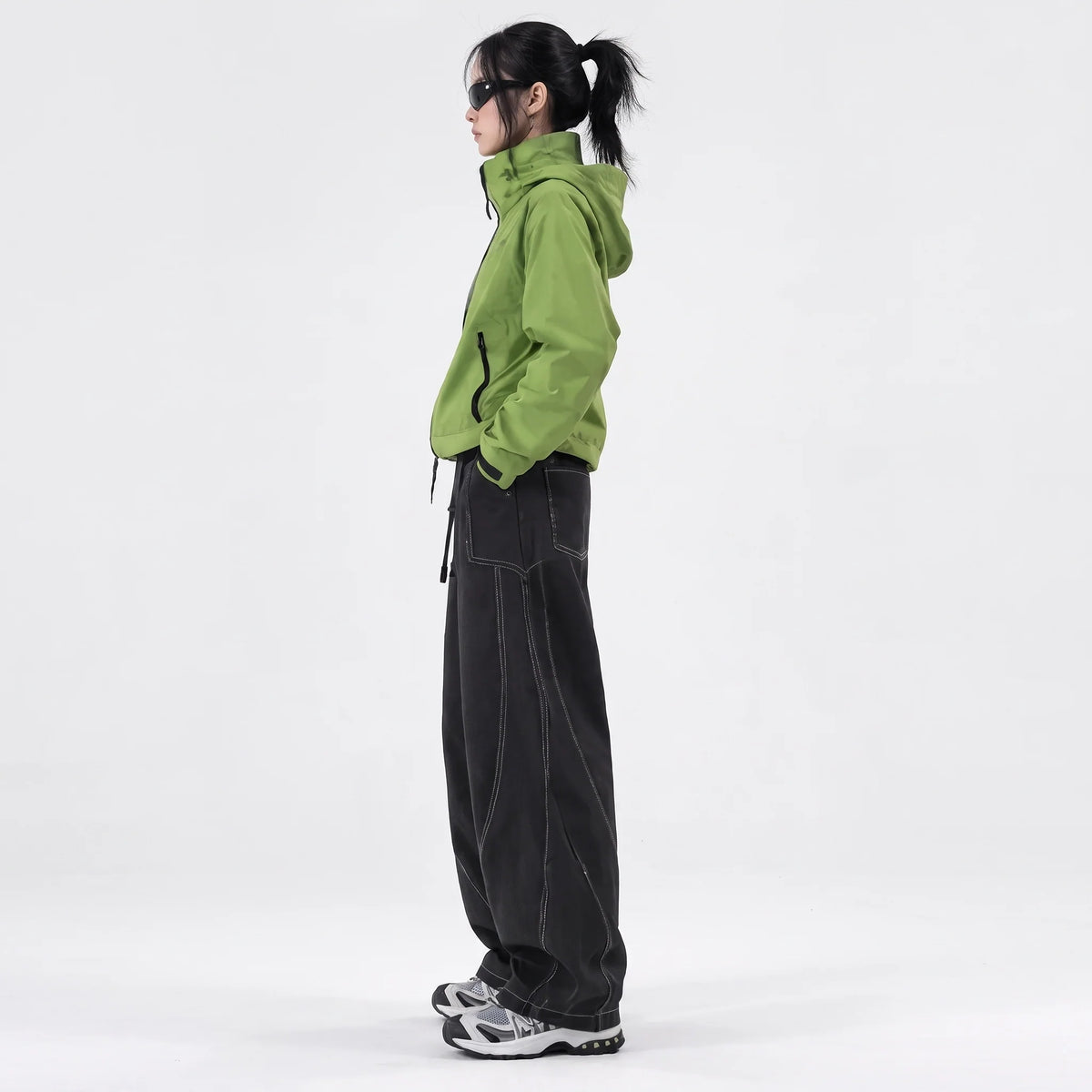 Wraith - Unisex Quick-Dry Windproof & 3-in-1 Waterproof Trousers - Black