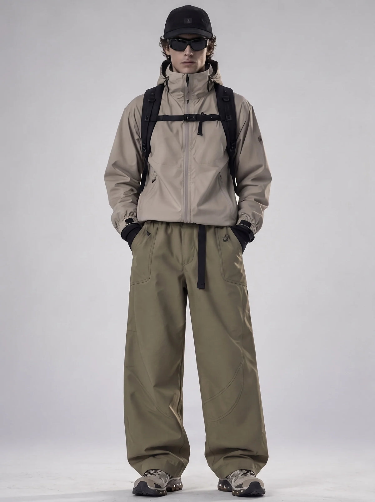 Wraith - Unisex Quick-Dry Windproof & 3-in-1 Waterproof Trousers - Brown