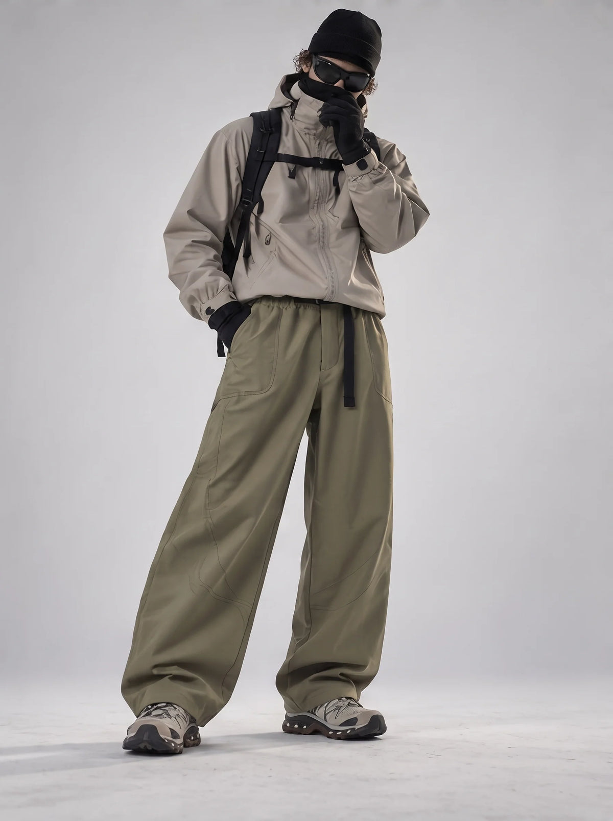Wraith - Unisex Quick-Dry Windproof & 3-in-1 Waterproof Trousers - Brown