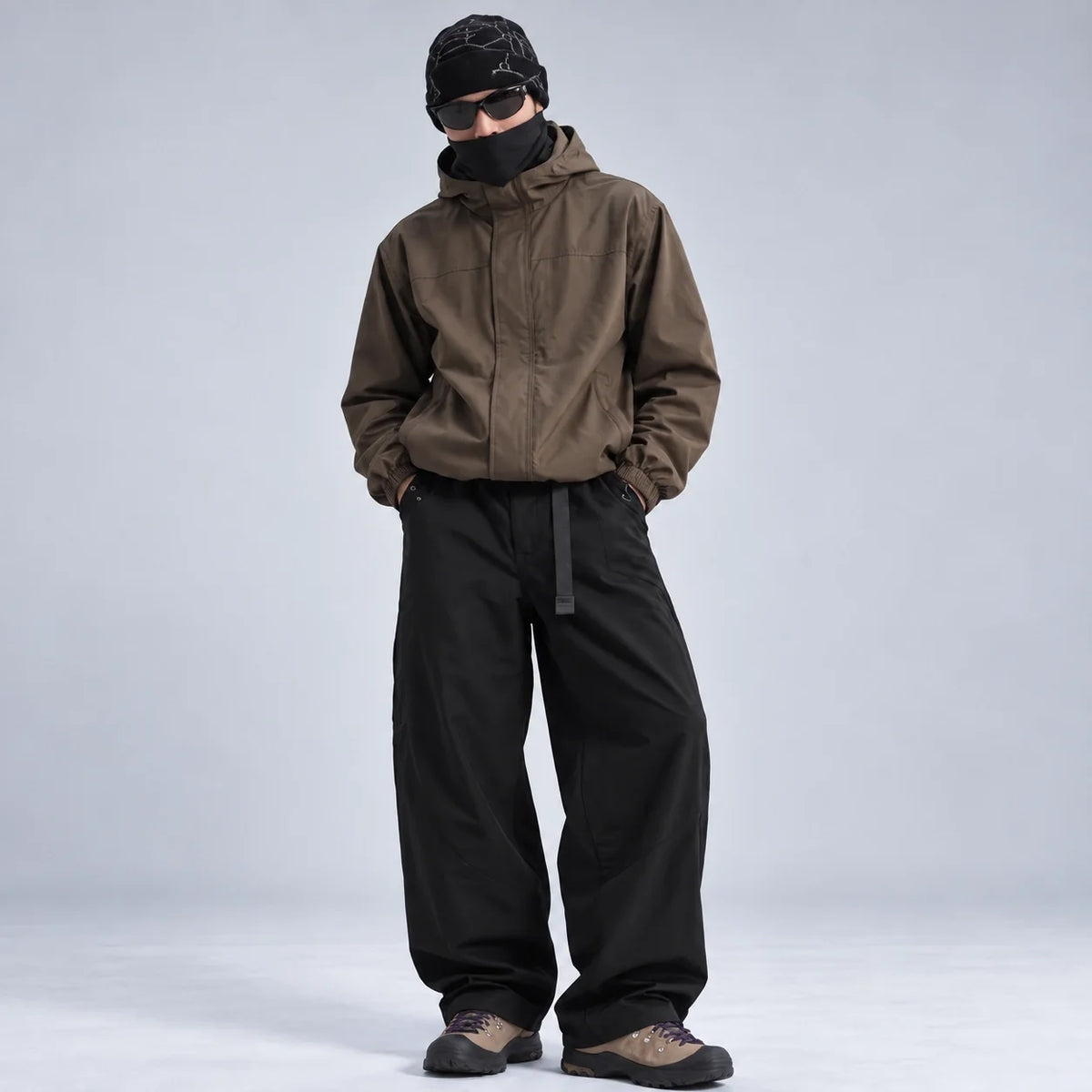 Wraith - Unisex Quick-Dry Windproof & 3-in-1 Waterproof Trousers - Obsidian Black