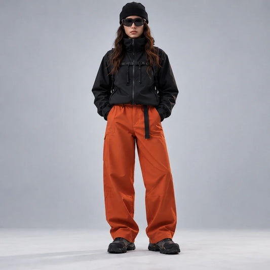 Wraith - Unisex Quick-Dry Windproof & 3-in-1 Waterproof Trousers - Orange