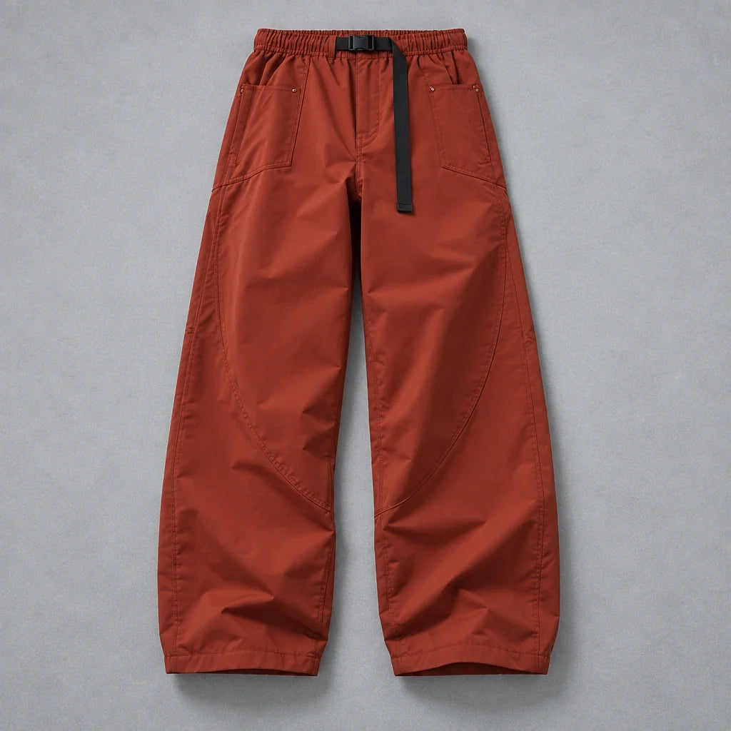 Wraith - Unisex Quick-Dry Windproof & 3-in-1 Waterproof Trousers - Red