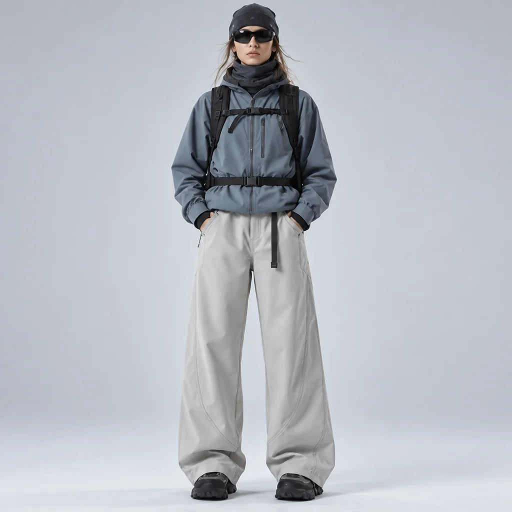 Wraith - Unisex Quick-Dry Windproof & 3-in-1 Waterproof Trousers - White