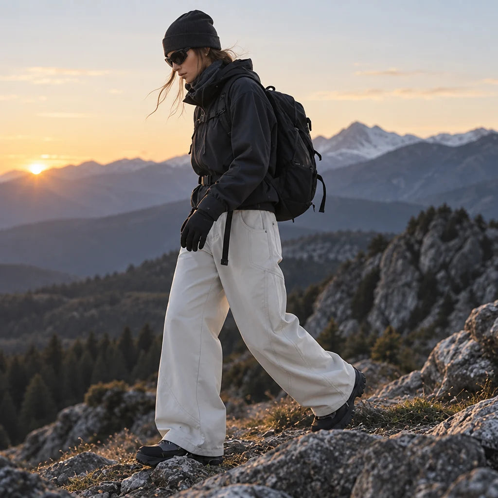 Wraith - Unisex Quick-Dry Windproof & 3-in-1 Waterproof Trousers - White