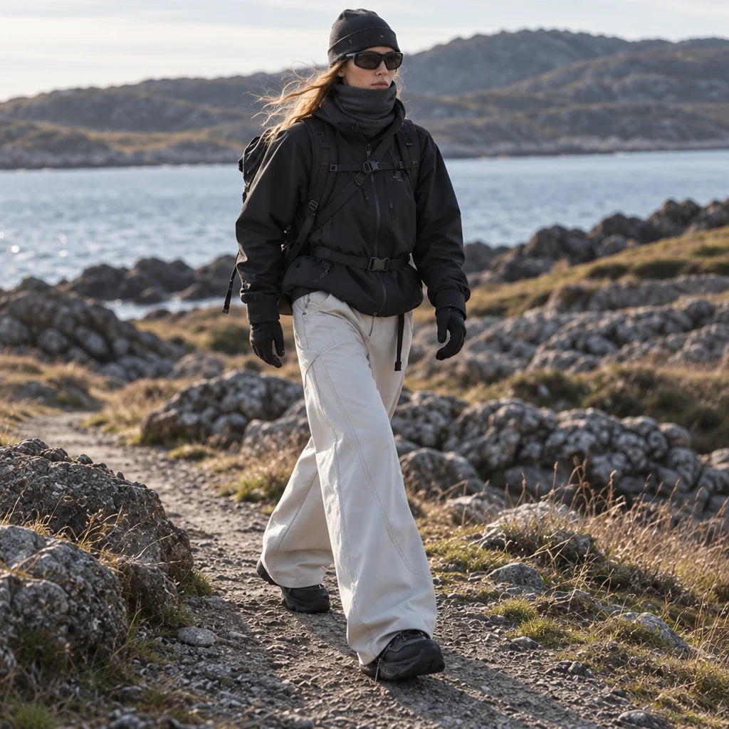Wraith - Unisex Quick-Dry Windproof & 3-in-1 Waterproof Trousers - White