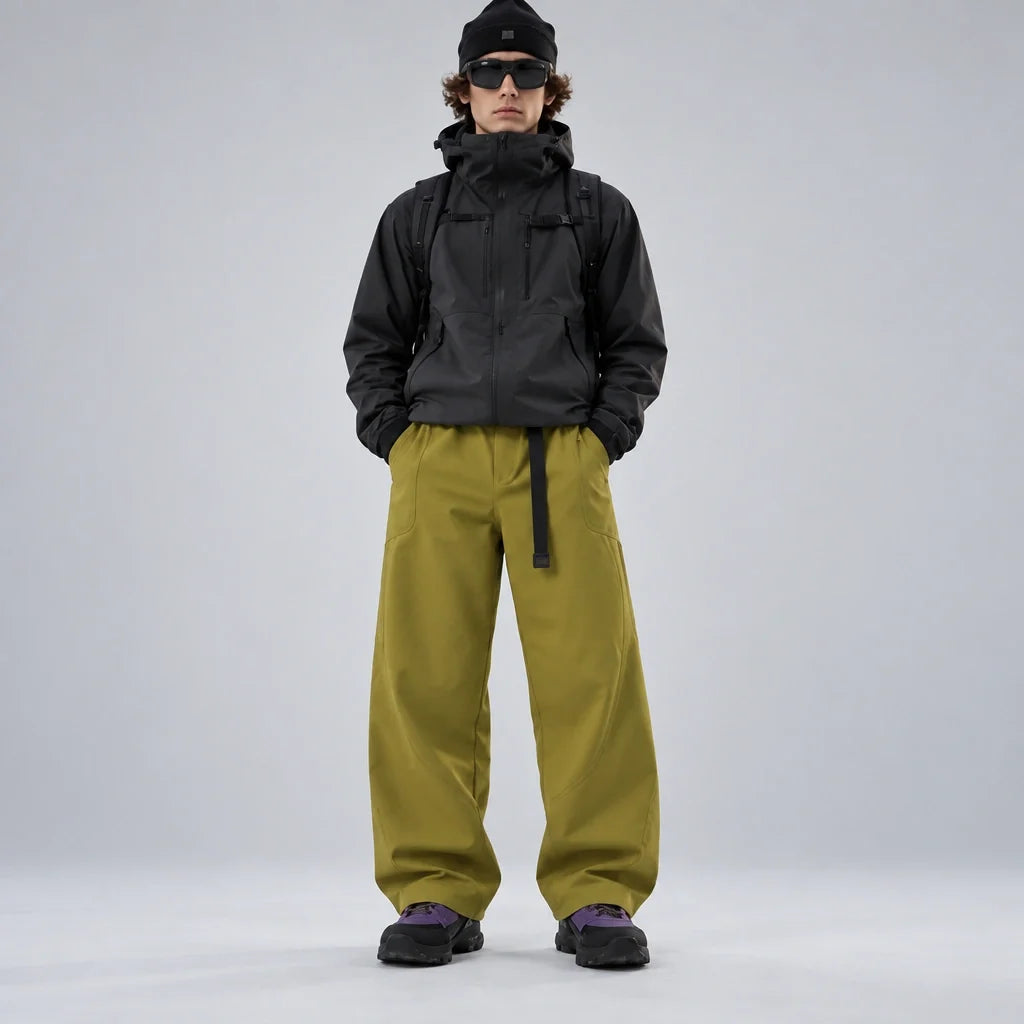 Wraith - Unisex Quick-Dry Windproof & 3-in-1 Waterproof Trousers - Yellow