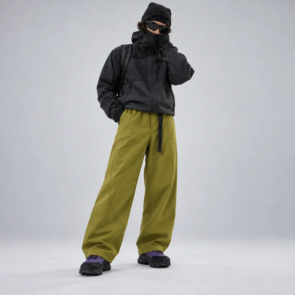 Wraith - Unisex Quick-Dry Windproof & 3-in-1 Waterproof Trousers - Yellow