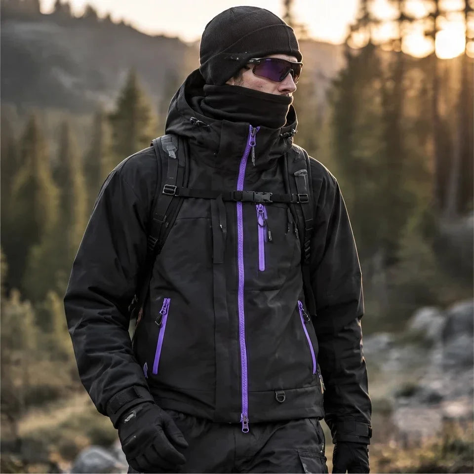 Snell - Unisex 15K Waterproof Jacket - Black