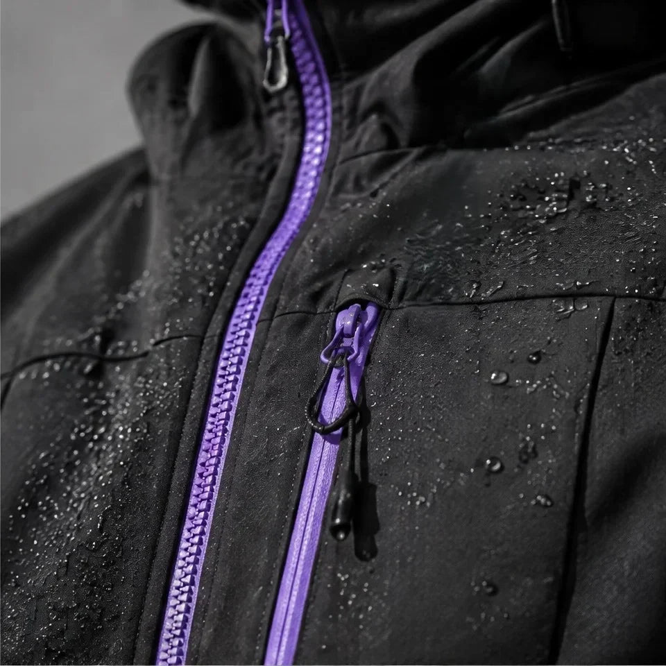 Snell - Unisex 15K Waterproof Jacket - Black