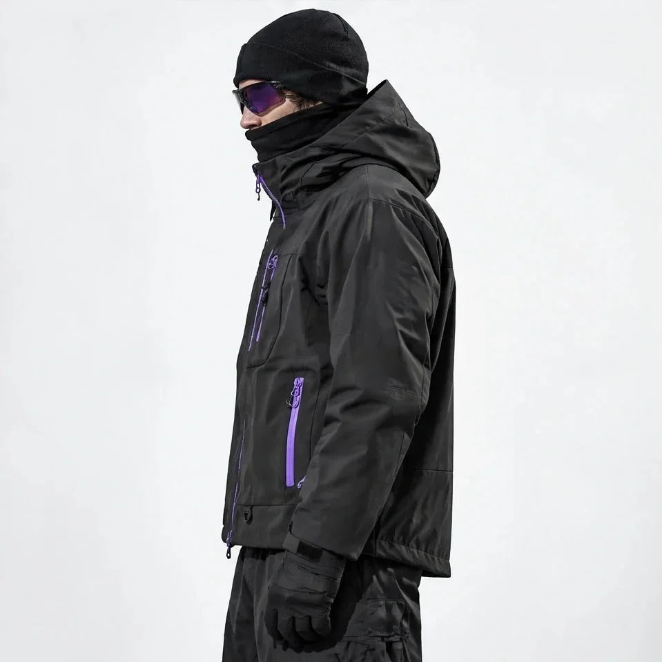 Snell - Unisex 15K Waterproof Jacket - Black