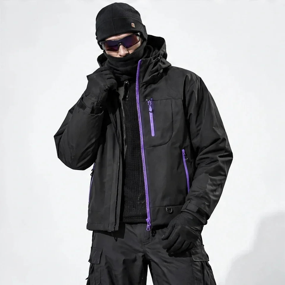 Snell - Unisex 15K Waterproof Jacket - Black
