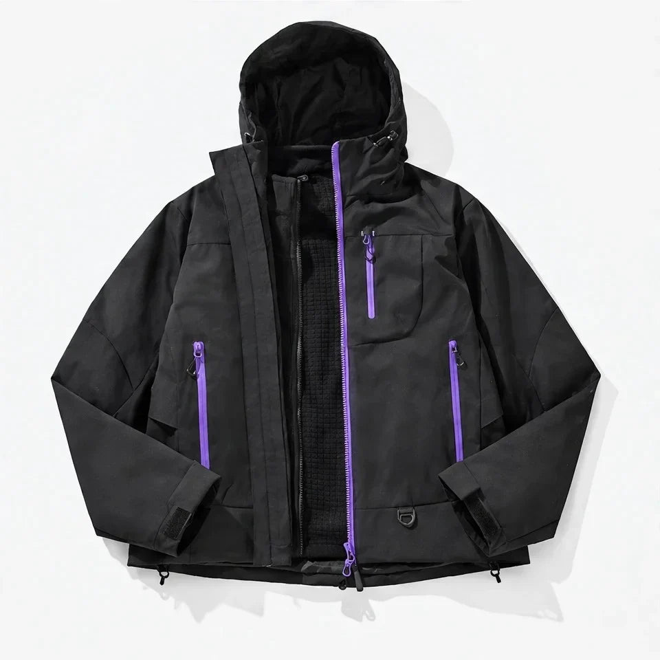 Snell - Unisex 15K Waterproof Jacket - Black