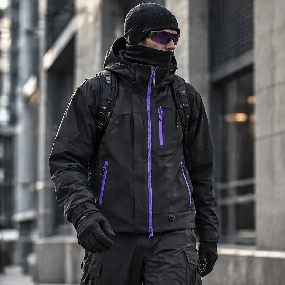 Snell - Unisex 15K Waterproof Jacket - Black