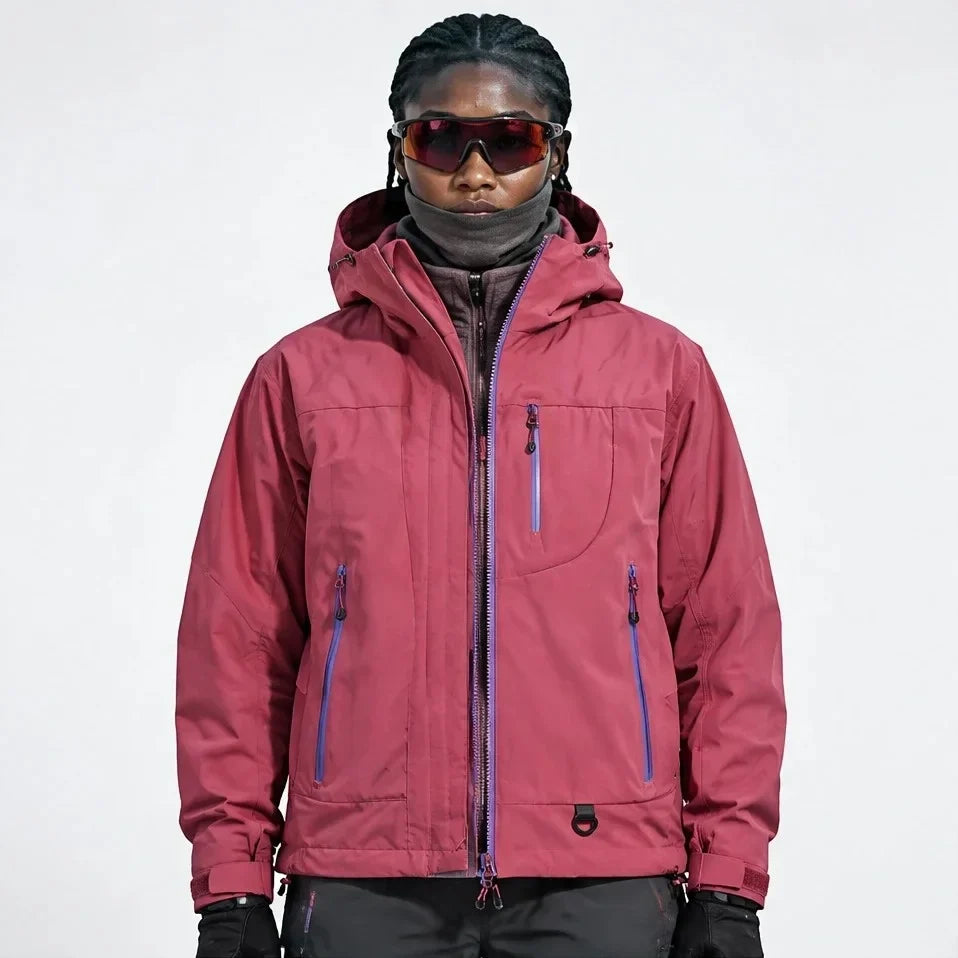 Snell - Unisex 15K Waterproof Jacket - Fuchsia Pink
