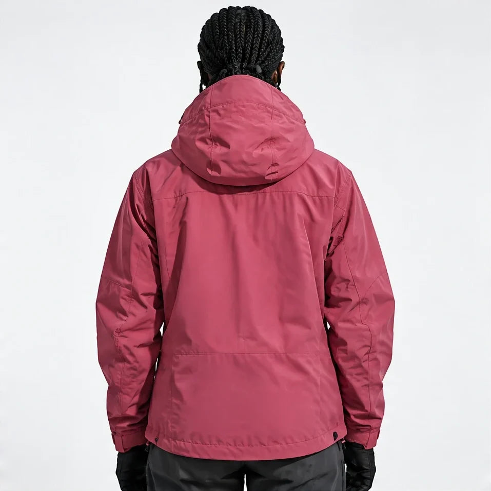 Snell - Unisex 15K Waterproof Jacket - Fuchsia Pink