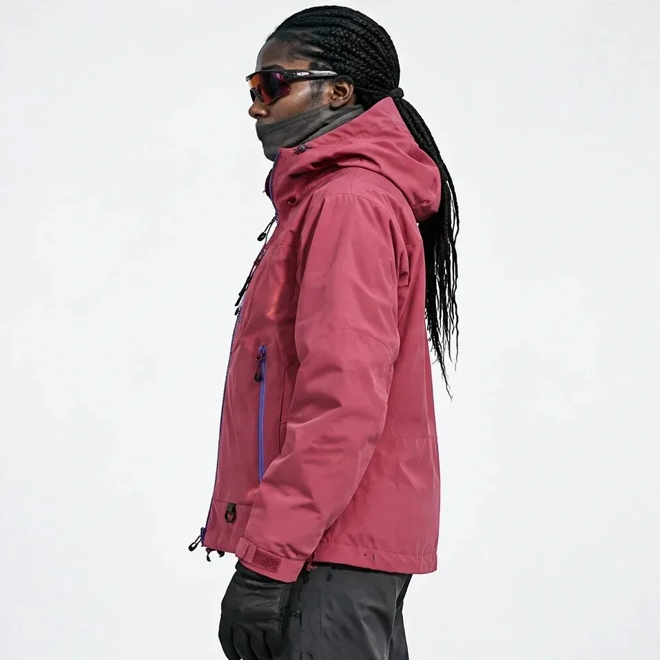 Snell - Unisex 15K Waterproof Jacket - Fuchsia Pink