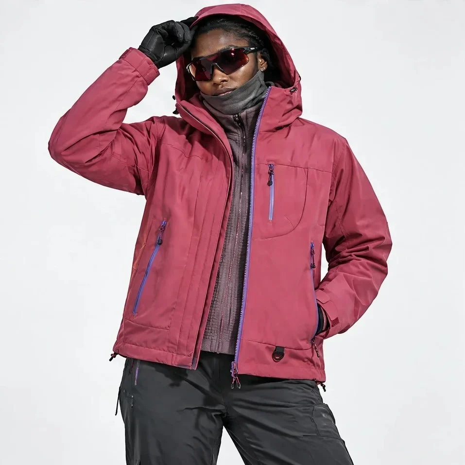 Snell - Unisex 15K Waterproof Jacket - Fuchsia Pink