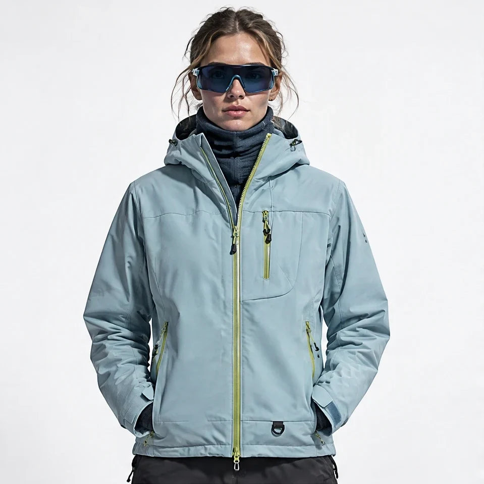 Snell - Unisex 15K Waterproof Jacket - Light Blue