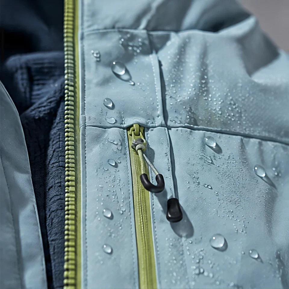 Snell - Unisex 15K Waterproof Jacket - Light Blue
