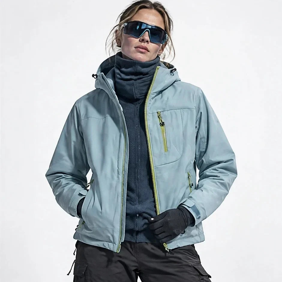 Snell - Unisex 15K Waterproof Jacket - Light Blue