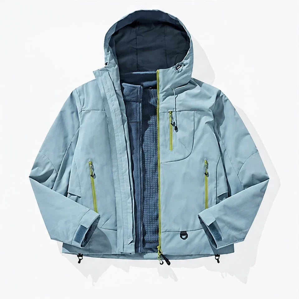 Snell - Unisex 15K Waterproof Jacket - Light Blue