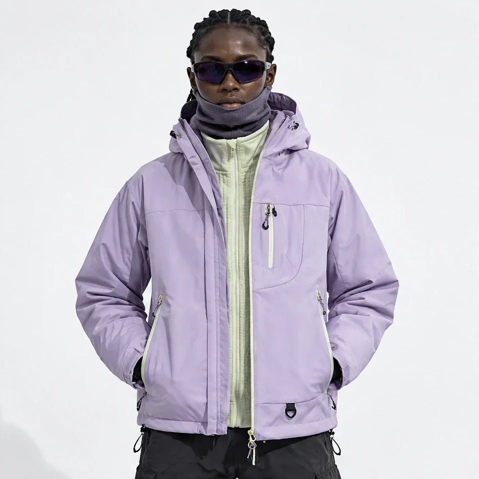 Snell - Unisex 15K Waterproof Jacket - Light purple