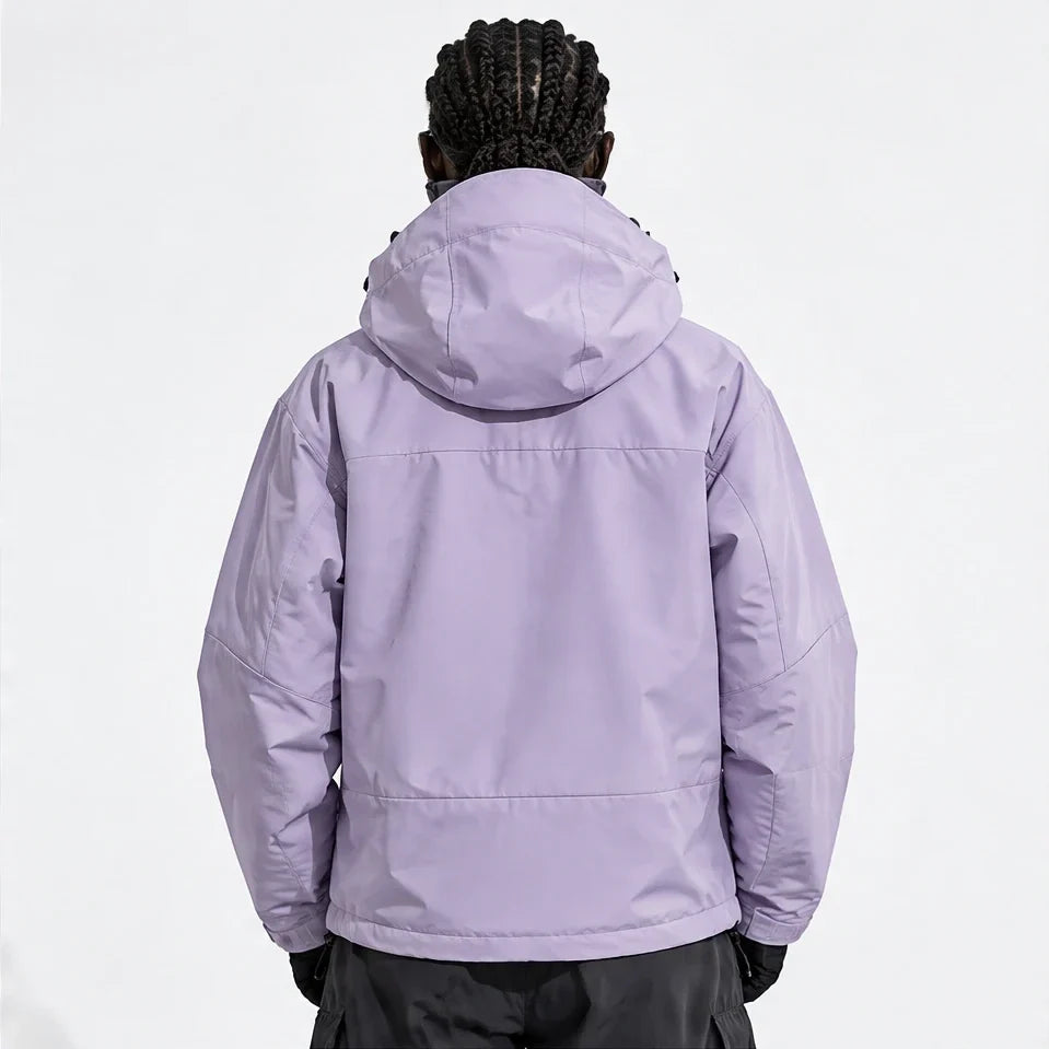 Snell - Unisex 15K Waterproof Jacket - Light purple