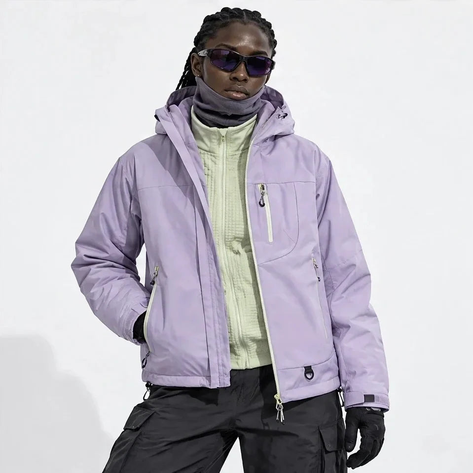 Snell - Unisex 15K Waterproof Jacket - Light purple