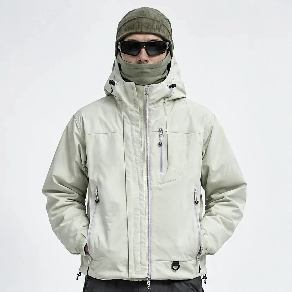 Snell - Unisex 15K Waterproof Jacket - Light Yellow