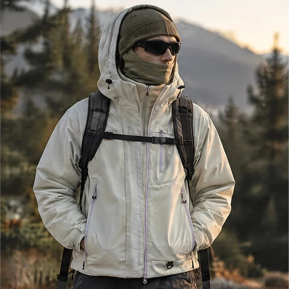 Snell - Unisex 15K Waterproof Jacket - Light Yellow
