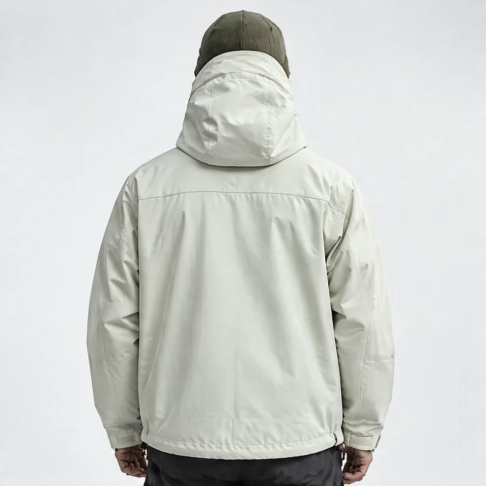 Snell - Unisex 15K Waterproof Jacket - Light Yellow